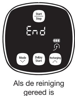 SAMSUNG NAVIBOT-SR8855 - De functie Reiniging hervatten - 1