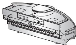 SAMSUNG NAVIBOT-SR8855 - En primer lugar, vacie el contentedor del polvo antes de limpiarlo. - 1