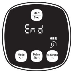 SAMSUNG NAVIBOT-SR8855 - De functie Reiniging hervatten - 2