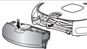 SAMSUNG NAVIBOT-SR8855 - Videz le réservoir de poussière avant de le nettoyer. - 2