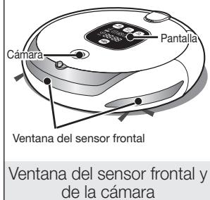 SAMSUNG NAVIBOT-SR8855 - Desactive el conmutador de encendido de la parte inferior de la unidad principal antes de limpiar la aspiradora robot. - 3