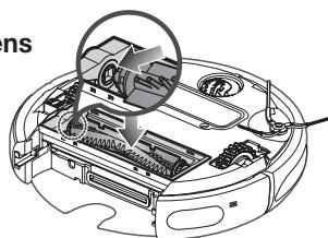 SAMSUNG NAVIBOT-SR8855 - DE ROBOTSTOFZUIGER REINIGEN - 7