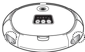 SAMSUNG SR8730 NAVIBOT LIGHT - Nettoyage de la lentille du capteur et de la caméra - 4