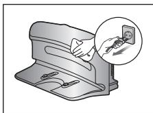 SAMSUNG SR8730 NAVIBOT LIGHT - Contactez le centre d'assistance clientèle samsung electronics pour replacer la batterie. - 1