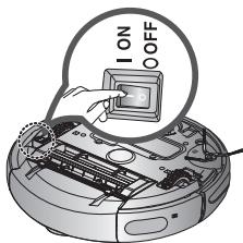 SAMSUNG SR8730 NAVIBOT LIGHT - Démarrage/arrêt du nettoyage - 1