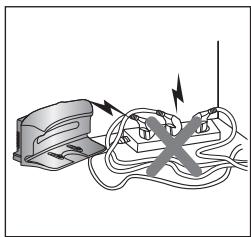 SAMSUNG SR8825 NAVIBOT - ACERCA DE LA ALIMENTACION ELECTRICA - 8
