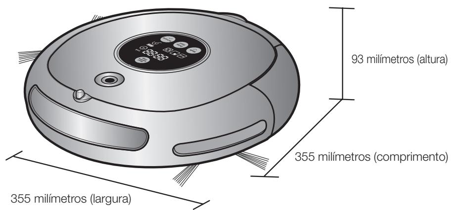 SAMSUNG SR8825 NAVIBOT - Especificações do produits - 1