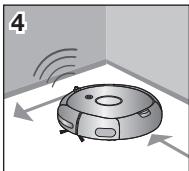 SAMSUNG SR8825 NAVIBOT - LES DIFFÉRENTS MODES DE NETTOYAGE - 4