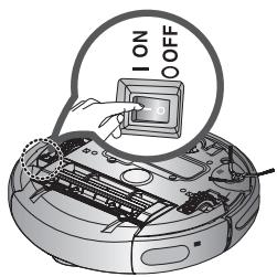 SAMSUNG SR8825 NAVIBOT - Pode inicial ou parar todas as funções do aspirador robot. - 1