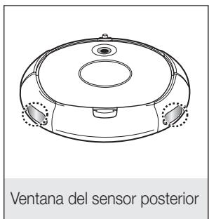 SAMSUNG SR8825 NAVIBOT - Desactive el conmutador de encendido de la parte inferior de launidad principal antes de limpiar la aspiradora robot. - 5