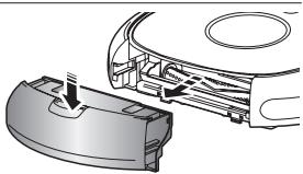 SAMSUNG SR8825 NAVIBOT - Antes de limpar o saco do po, tem de esvazia-lo. - 3