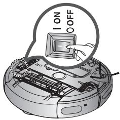 SAMSUNG SR8825 NAVIBOT - HET RIJWIEL REINIGEN - 1