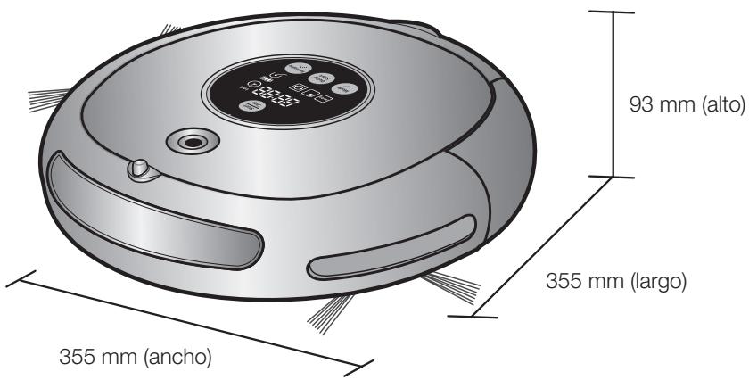 SAMSUNG SR8825 NAVIBOT - Especillas del producto - 1