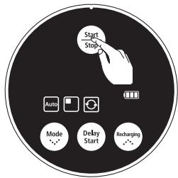 SAMSUNG SR8825 NAVIBOT - Desligar - 1
