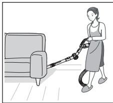 SAMSUNG SR8825 NAVIBOT - TIJDENS HET GEBRUIK - 2