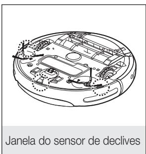 SAMSUNG SR8825 NAVIBOT - Tem de desligar o interruptor de corrente na parte inferior da unidade principal antes de limpar o aspirador robot. - 4