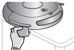 SAMSUNG SR8825 NAVIBOT - LIMPIEZA DEL CEPILLO GIRATORIO LATERAL PARA LA LIMPIEZA DE BORDES - 4