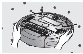 SAMSUNG SR8846 NAVIBOT - LIMpieZA DE LA ASPIRADORA ROBOT - 2