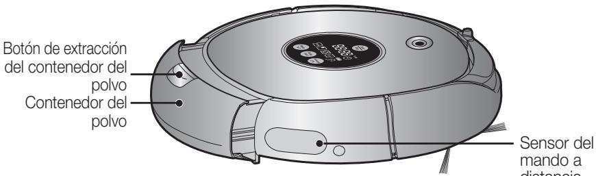 SAMSUNG SR8849 NAVIBOT - NOMBRE DE CADA COMPONENTE - 2