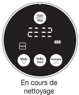 SAMSUNG SR8849 NAVIBOT - Bouton de l'unité principale Bouton de la télécommande Action correspondante - 4