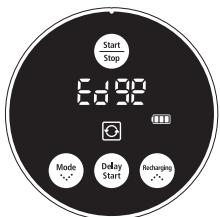 SAMSUNG SR8875 NAVIBOT SILENCIO - De functie Reiniging hervatten - 1