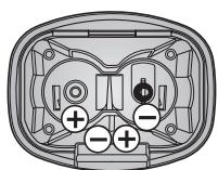 SAMSUNG SR8875 NAVIBOT SILENCIO - ■ Mise en place des piles - 2