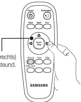 SAMSUNG SR8875 NAVIBOT SILENCIO - HANDMATIGE REINIGING - 6
