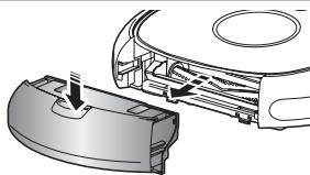 SAMSUNG SR8875 NAVIBOT SILENCIO - En primer lugar, vacíe el contenedor del polvo antes de limpiarlo. - 3