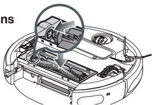 SAMSUNG SR8875 NAVIBOT SILENCIO - Leeg de stofopvangbak eerst voordat u deze gaat reinigen. - 15