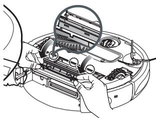 SAMSUNG SR8875 NAVIBOT SILENCIO - Leeg de stofopvangbak eerst voordat u deze gaat reinigen. - 16