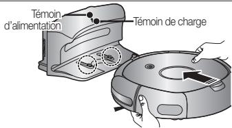 SAMSUNG SR8875 NAVIBOT SILENCIO - Laissez toujours le cordon d'alimentation du chargeur branché dans la prise murale. - 4