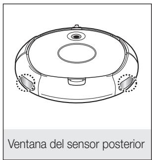 SAMSUNG SR8875 NAVIBOT SILENCIO - Desactive el conmutador de encendido de la parte inferior de la unidad principal antes de limpiar la aspiradora robot. - 4