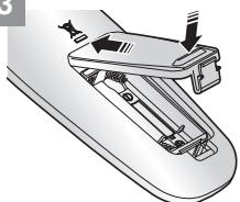 SAMSUNG SR8875 NAVIBOT SILENCIO - ■ Instalar as pilhas do controlo remoto - 3