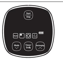 SAMSUNG SR8895 NAVIBOT SILENCIO - Vire a unidade principal e ligue o interruptor de corrente. - 1