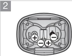 SAMSUNG SR8895 NAVIBOT SILENCIO - De batterijenplaatsen - 2
