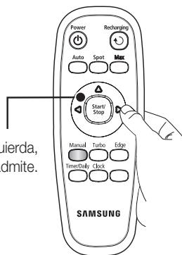 SAMSUNG SR8895 NAVIBOT SILENCIO - LIMPIEZA MANUAL - 8