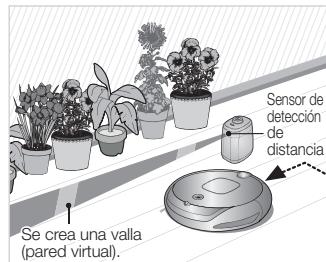 SAMSUNG SR8895 NAVIBOT SILENCIO - Creación de un valla (pared virtual) - 1