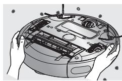 SAMSUNG SR8895 NAVIBOT SILENCIO - NETTOYAGE DE LA ROUE D'ENTRAINEMENT - 2