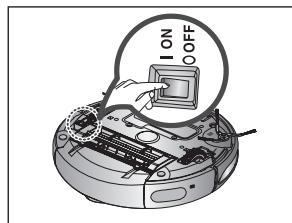 SAMSUNG SR8895 NAVIBOT SILENCIO - APAGADO Y ENCENDIDO - 1