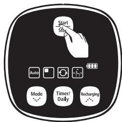 SAMSUNG SR8895 NAVIBOT SILENCIO - Desligar - 2