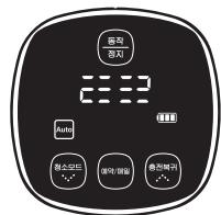 SAMSUNG SR8895 NAVIBOT SILENCIO - Botão da unidade principal Botão do controlo remoto Sequência de configuração - 4