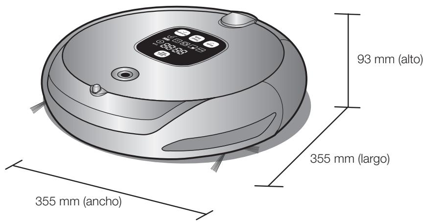 SAMSUNG SR8895 NAVIBOT SILENCIO - Especillas del producto - 1