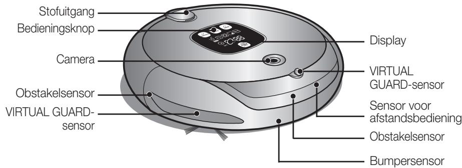 SAMSUNG SR8895 NAVIBOT SILENCIO - NAMEN VAN DE ONDERDELEN - 1
