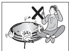 SAMSUNG SR8950 NAVIBOT, SR8950, VCR8950L3B - De stofzuiger mag nicht door iemand anders dan een gekwalificeerde onderhoudsmonteuruit elkaar worden gehaal den weer in elkaar worden gezet. - 1