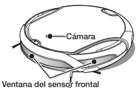 SAMSUNG SR8950 NAVIBOT,  SR8950,  VCR8950L3B - Limpieza de la ventana del sensor y la CAMERA - 3