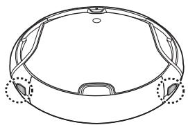 SAMSUNG SR8950 NAVIBOT, SR8950, VCR8950L3B - Voudevez eteindre le bouton de mise sous tension situé sous I'unité principale avant de nettoyer le robot aspirateur. - 5