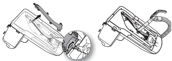 SAMSUNG SR8980 NAVIBOT - LIMPIEZA DE LA PARTE INFERIOR DEL EXTRACTOR AUTOMÁTICO. - 2