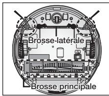 SAMSUNG SR8980 NAVIBOT - Pour retirer les substances étrangères, utilisez toujours la brosse de nettoyage après avoir mis l'appareil hors tension. - 1