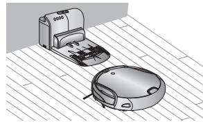 SAMSUNG SR8980 NAVIBOT - Het oplaadstation plaatsen - 6