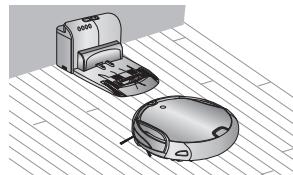 SAMSUNG SR8980 NAVIBOT - Installation du chargeur - 6